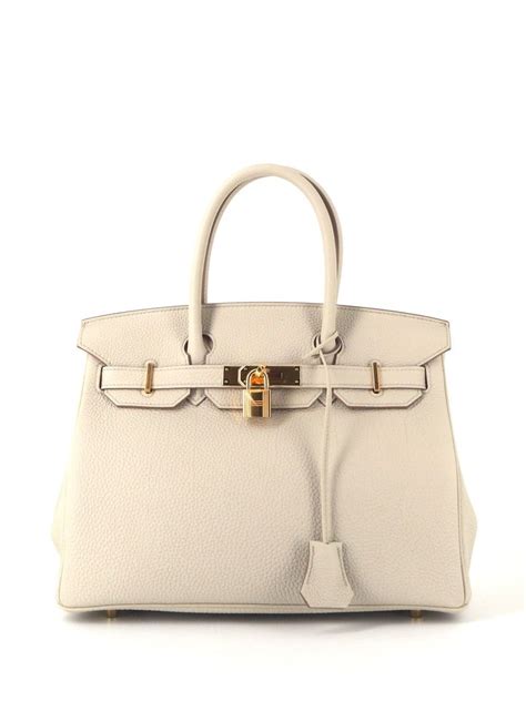 hermes small white bag|bolsas hermes pre owned.